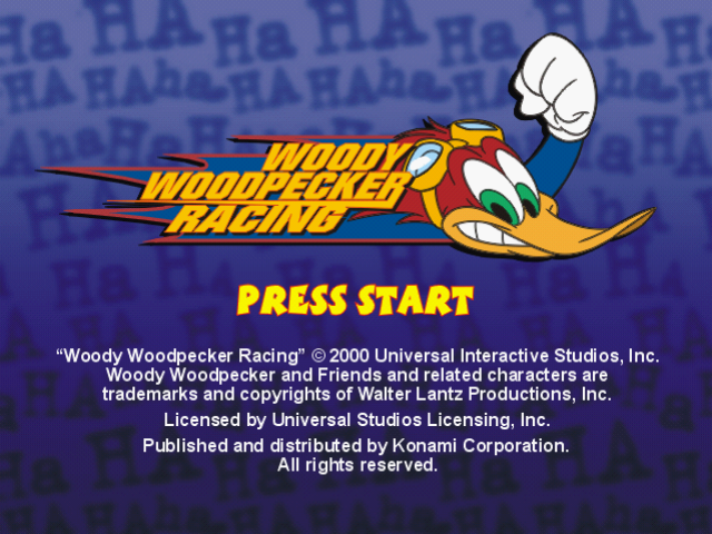 Woody Woodpecker Racing screenshot 4 for Playstation